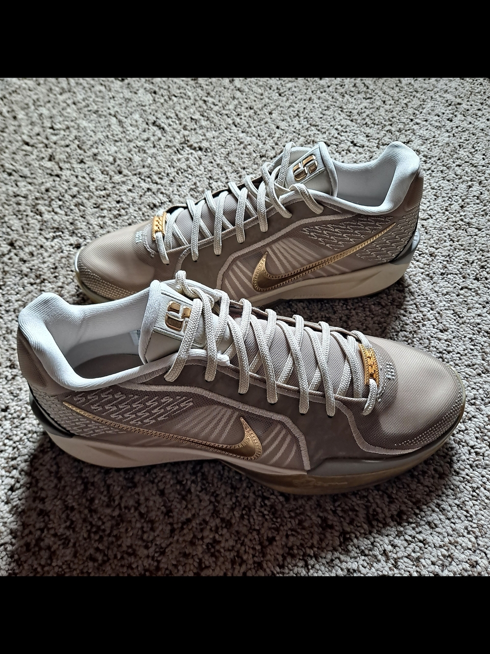 Nike Sabrina 2 NRG Rattan Metallic Gold Khaki Women's Shoes Size 10